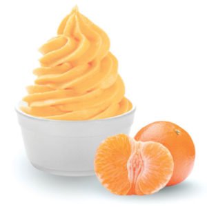 Orange Fro yo - Cafe Choco Craze